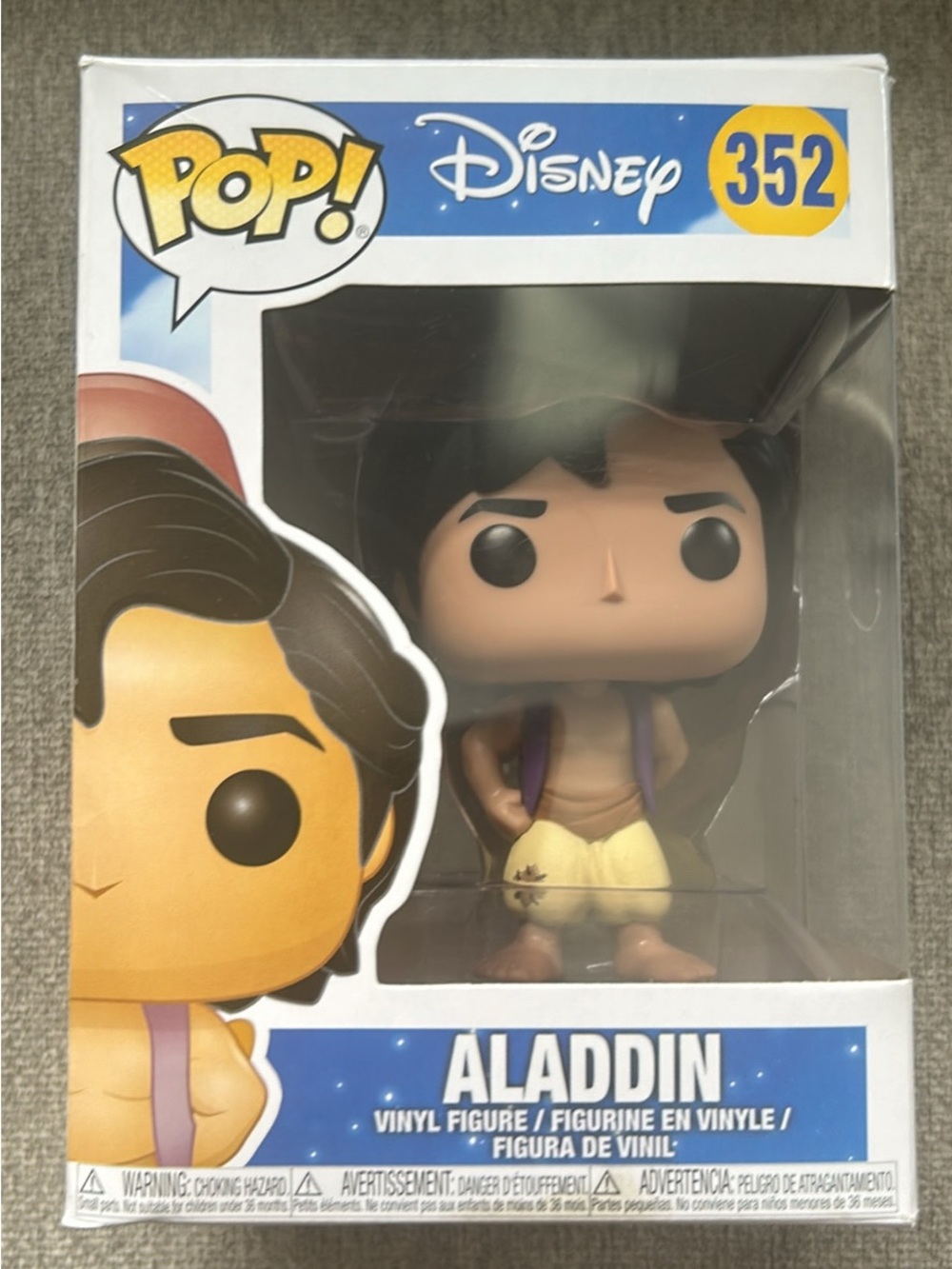 pop Aladdin Funko Pop! Vinyl Figure — Purple, Tan, Black